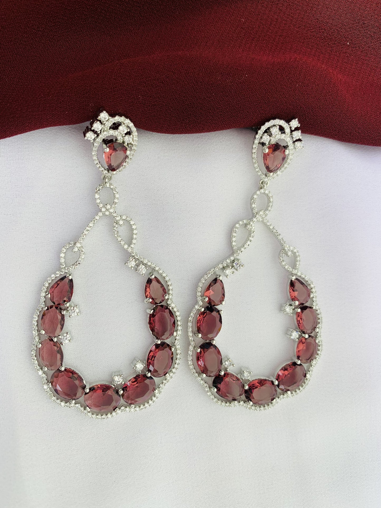 Premium AD Stone Earrings