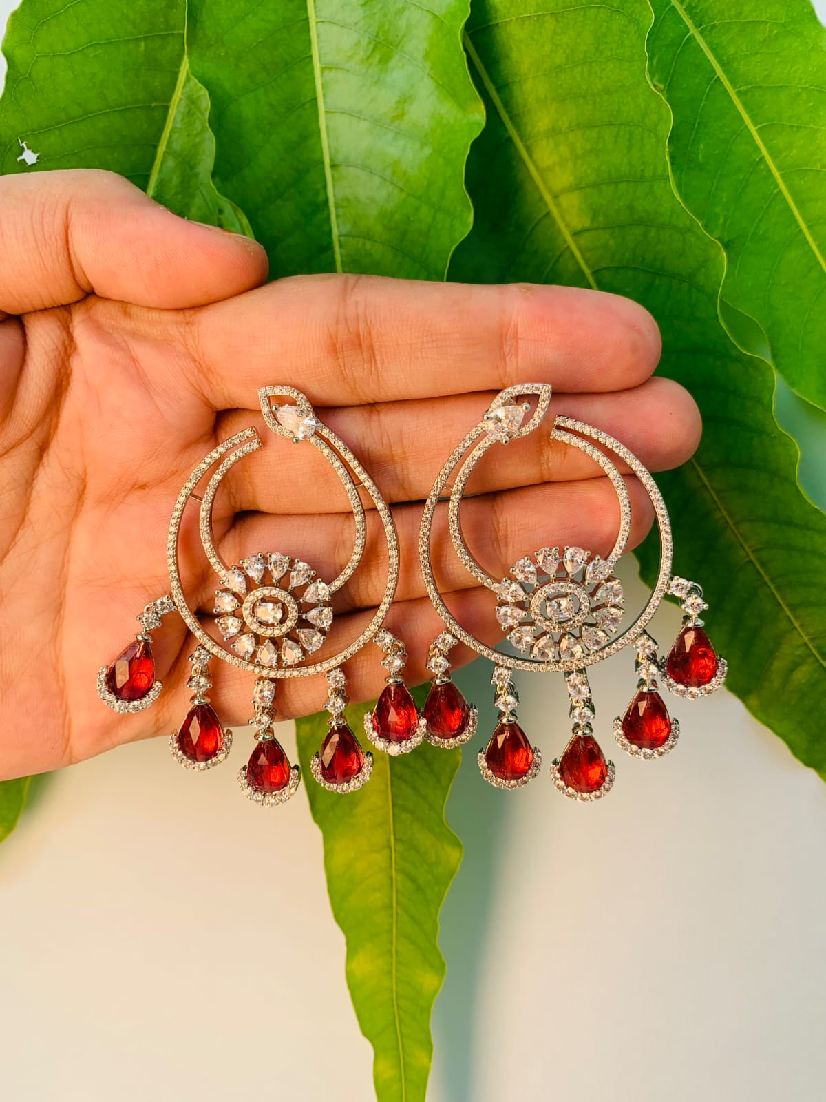 Premium AD Stone Earrings