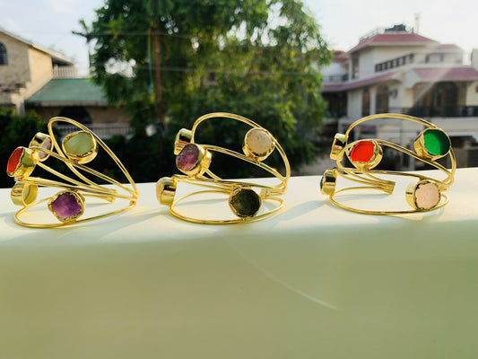 Multi natural stones bracelet