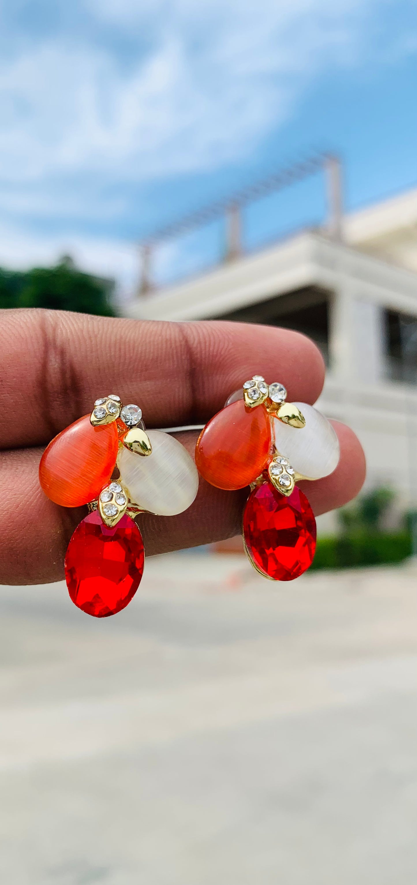 Crystal pendant set
