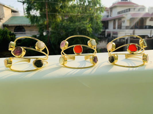 Multi natural stones bracelet
